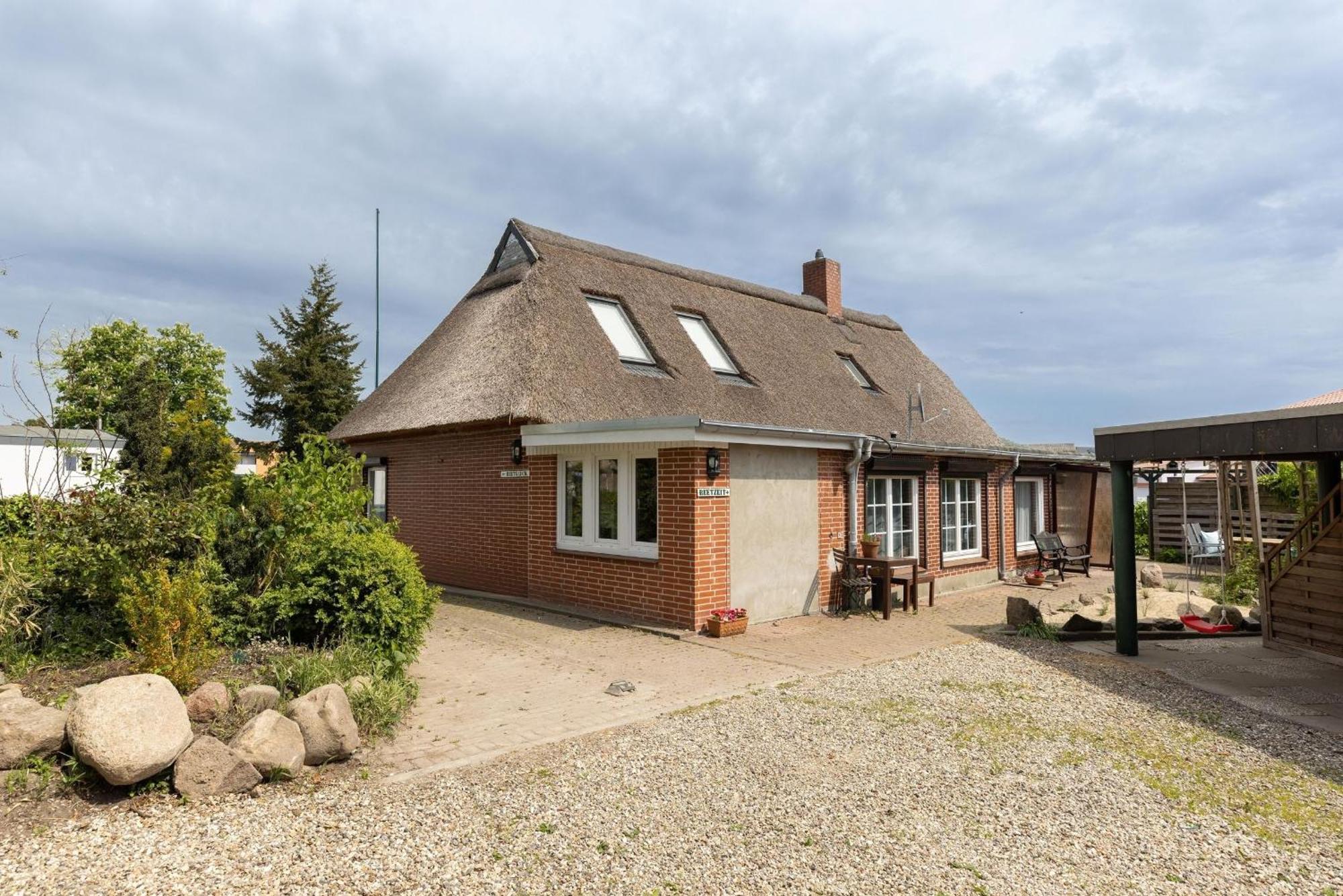 Haus Meerreet Reetglueck Gromitz Bagian luar foto